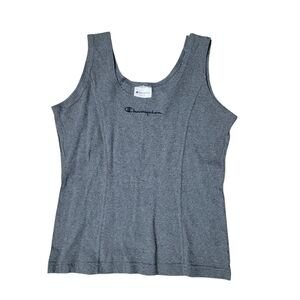 2/$20 Champion Grey Tank Top 100% Cotton Size: M